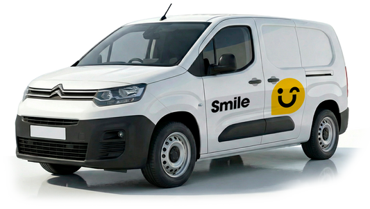 Citroen Berlingo on a white background